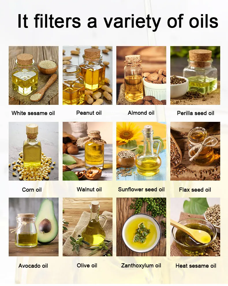 More pure and clean edible soybean sunflower oil filter machine filtration oil water separator filter