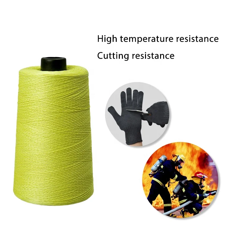 100% Para Aramid Continuous Filament Yarn Twisted Fiber For Sewing Thread Stitching Thread Kite Line