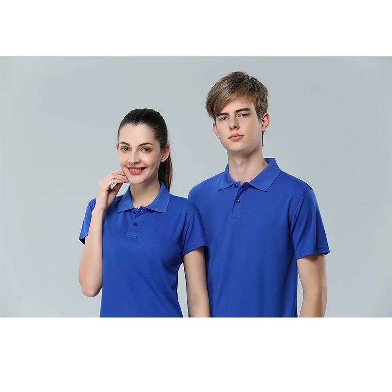 Comfortable fabric Quick-drying Short Sleeves Custom T Shirts For Men Women Cotton Polo Shirts With Custom Logo