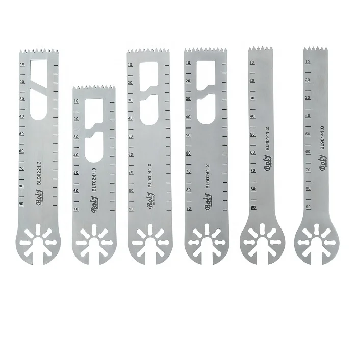 Orthopedic saw blades for joint surgery
