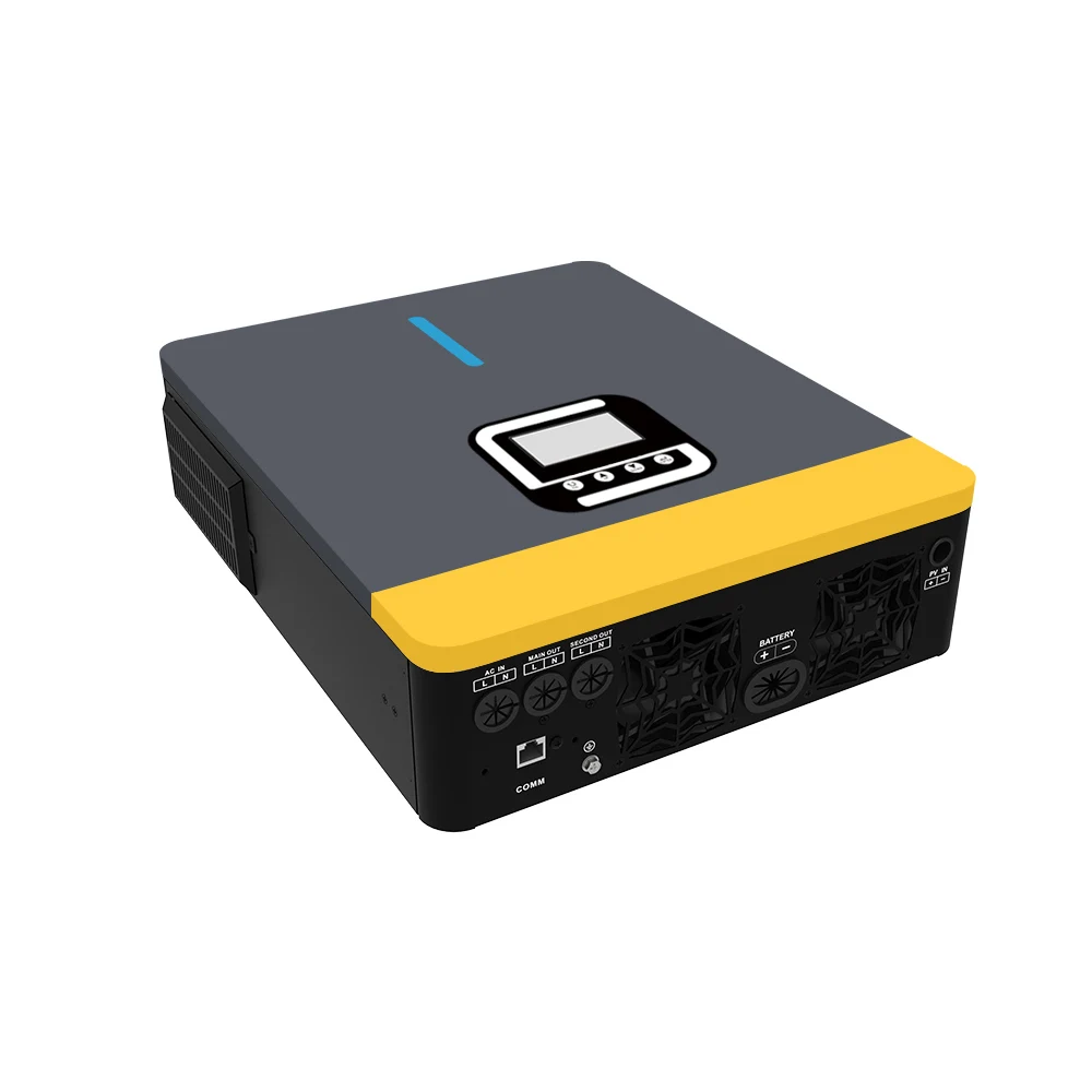 24V Single Phase Frequency Inverter 4.2KW 4200W Hybrid Inverter 230VAC for Home Use On Off Grid Inverter