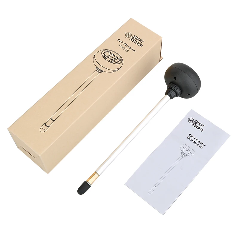 Smart Sensor PH328 Soil Moisture Meter Temperature tester 3 in 1 soil PH meter