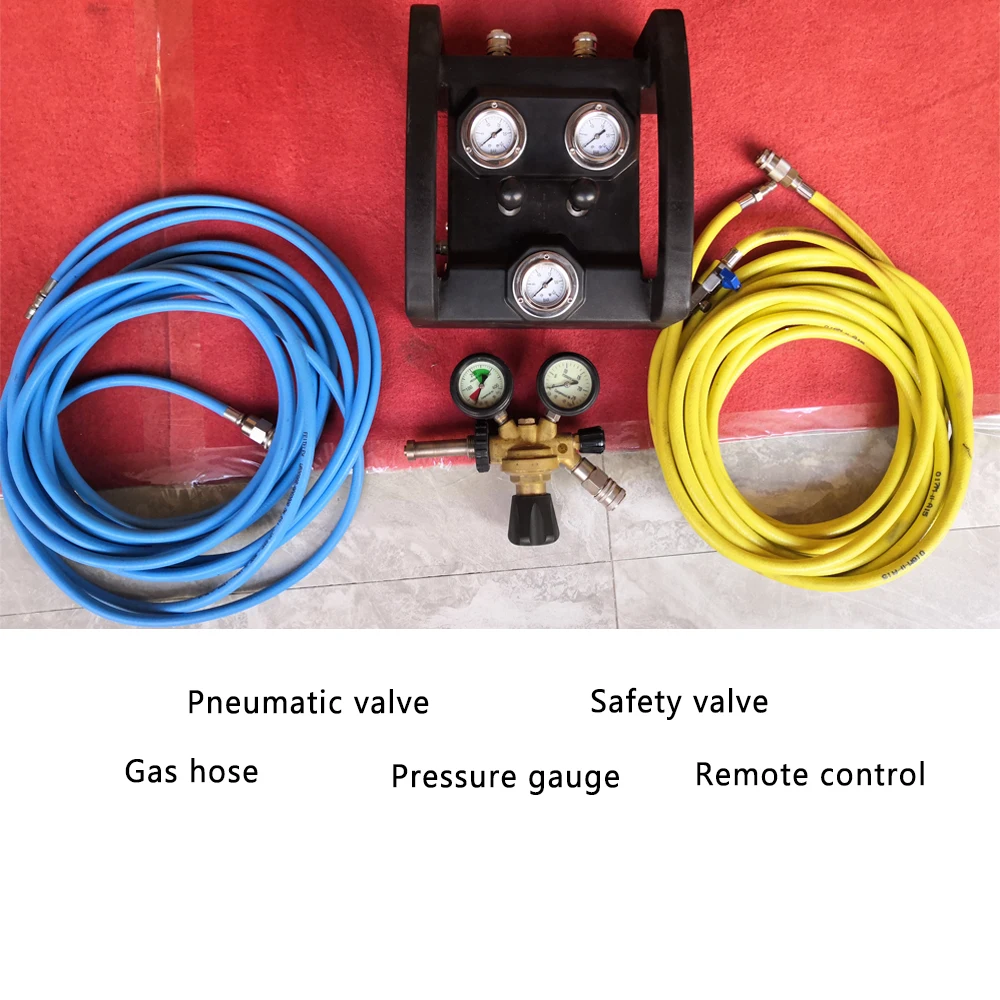 Remotely operated spherical pneumatic jack 35-second rapid inflation airbag jack
