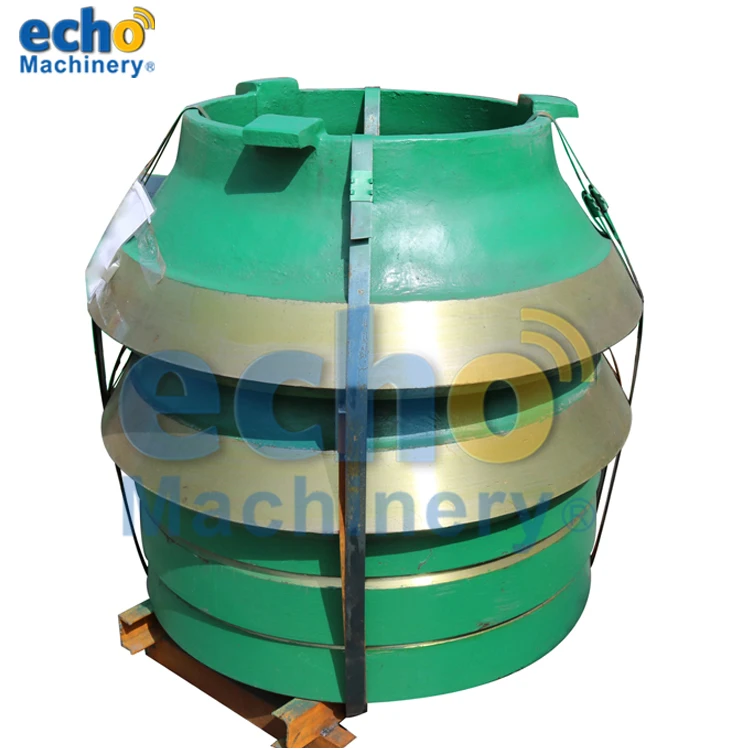 Запасные части для конической дробилки Maxtrak 1300 и 1000 вогнутая накидка высшего качества