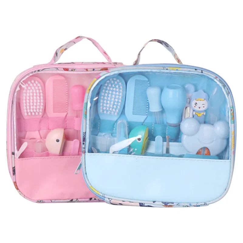 
Hot sale 13 pcs set factory promotion baby care supplies baby nail care clippers set 