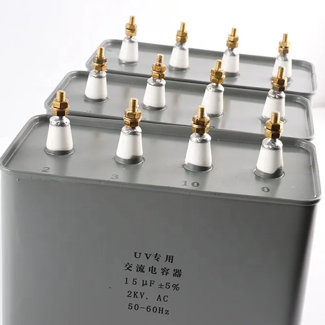 15UF 2000V oil capacitor for uv lamp transformer