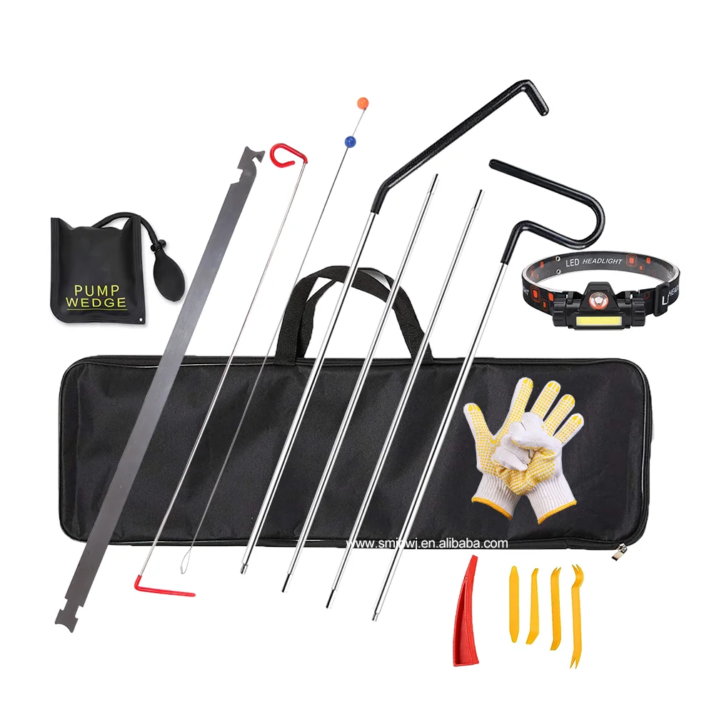 Профессиональные слесарные принадлежности, набор слесарных инструментов для открывания автомобильных дверей