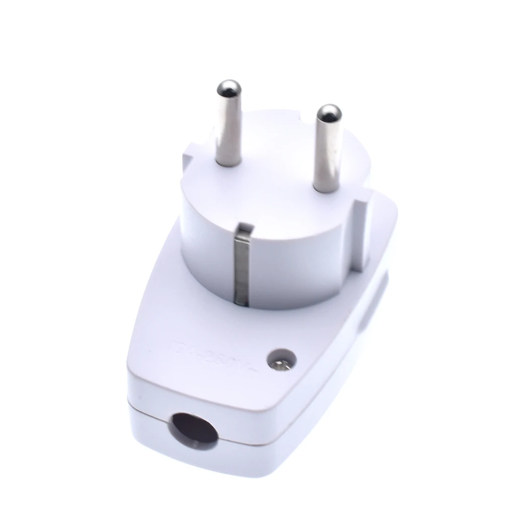 Germany Schuko Rewireable Power Plug Wih on-off Power switch 250V 10A EU CEE 7/7 Standard Adapter Receptacle Connector
