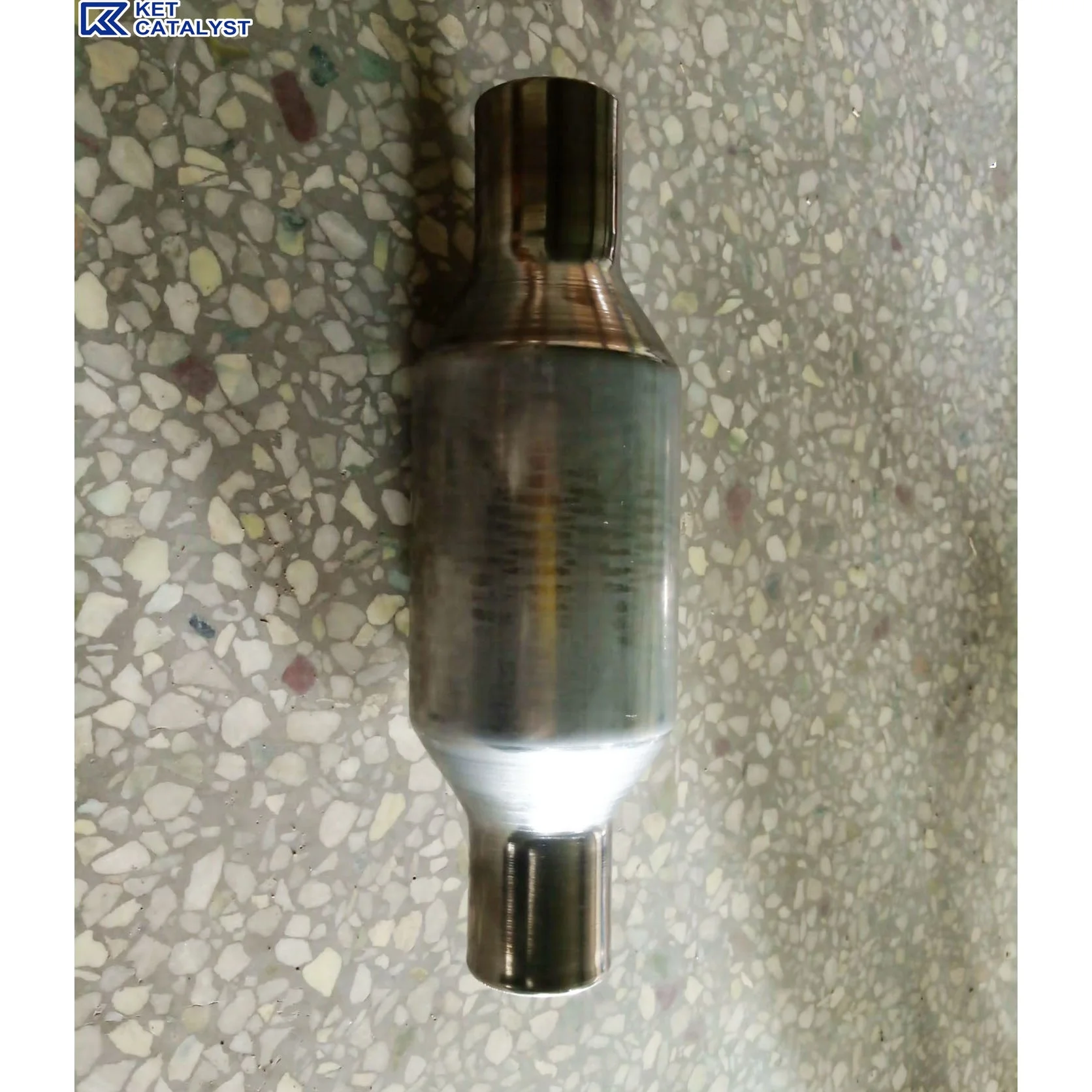 KET  Ceramic Monolith Catalyst Universal catalytic converter for stainless steel exhaust system