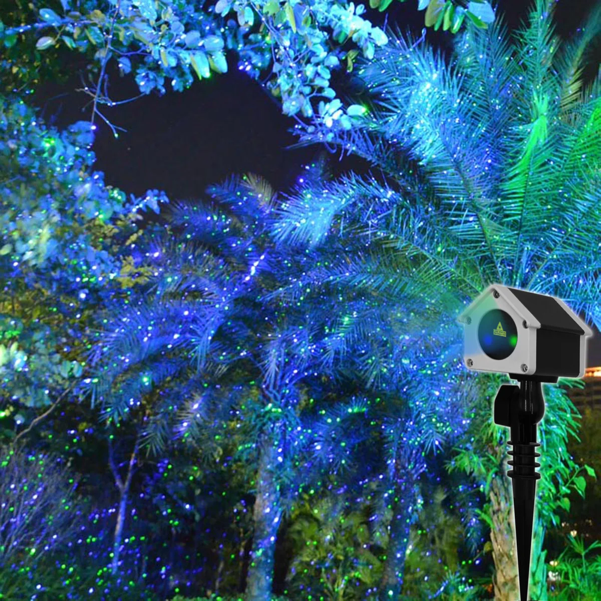 Top quality lower price aluminum rgb outdoor garden projector LED laser Lights Christmas Laser Projector Home Garden Holiday Dec