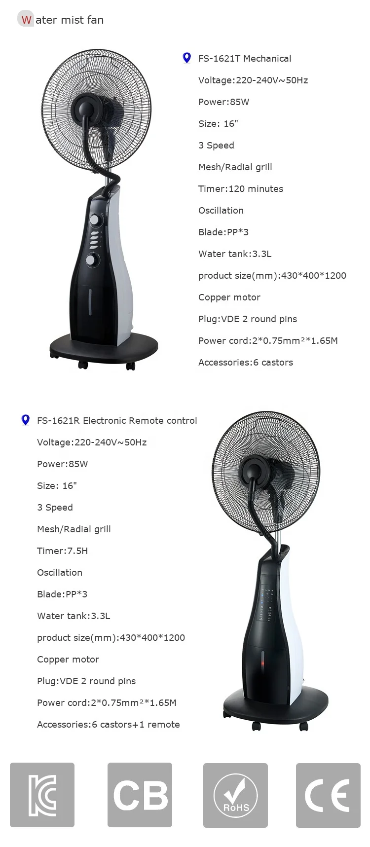 2021 Outdoor pedestal cooler spray fog portable commercial prices in zambia water farm misting fan