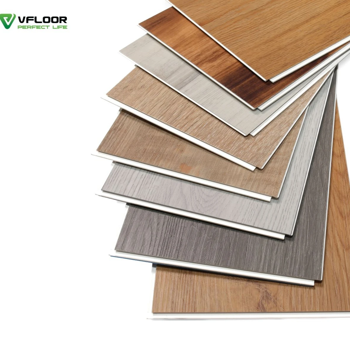 Best price UV coating click locking system Easy clean Quick install SPC flooring 4mm, 5mm, 6mm