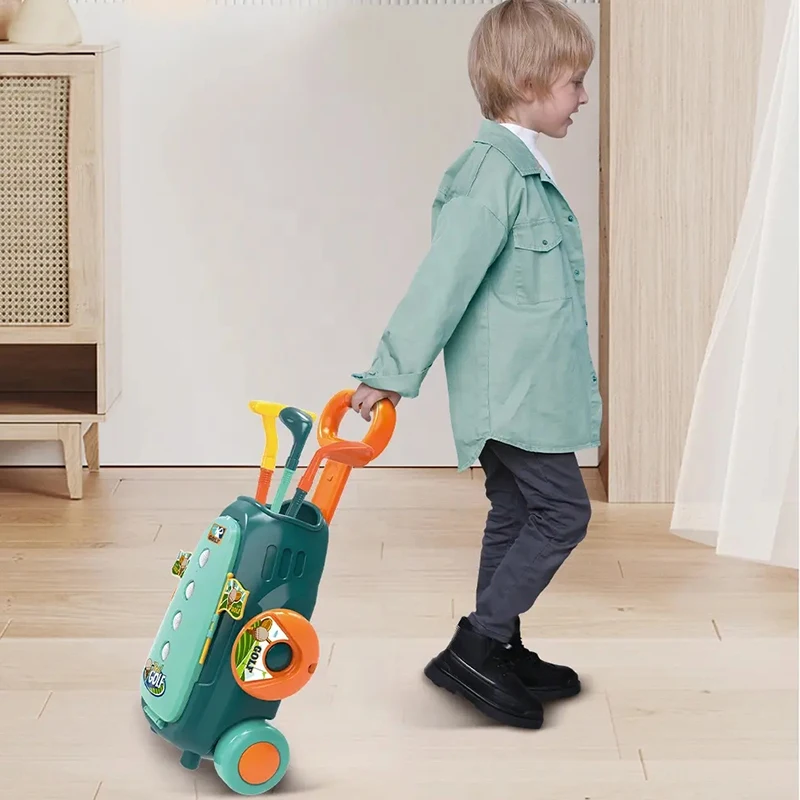 2024 New Arrivals Funny Indoor Kids Golf Set Sport Toys Kids Plastic Golf Toy Toddler Kids Golf Set