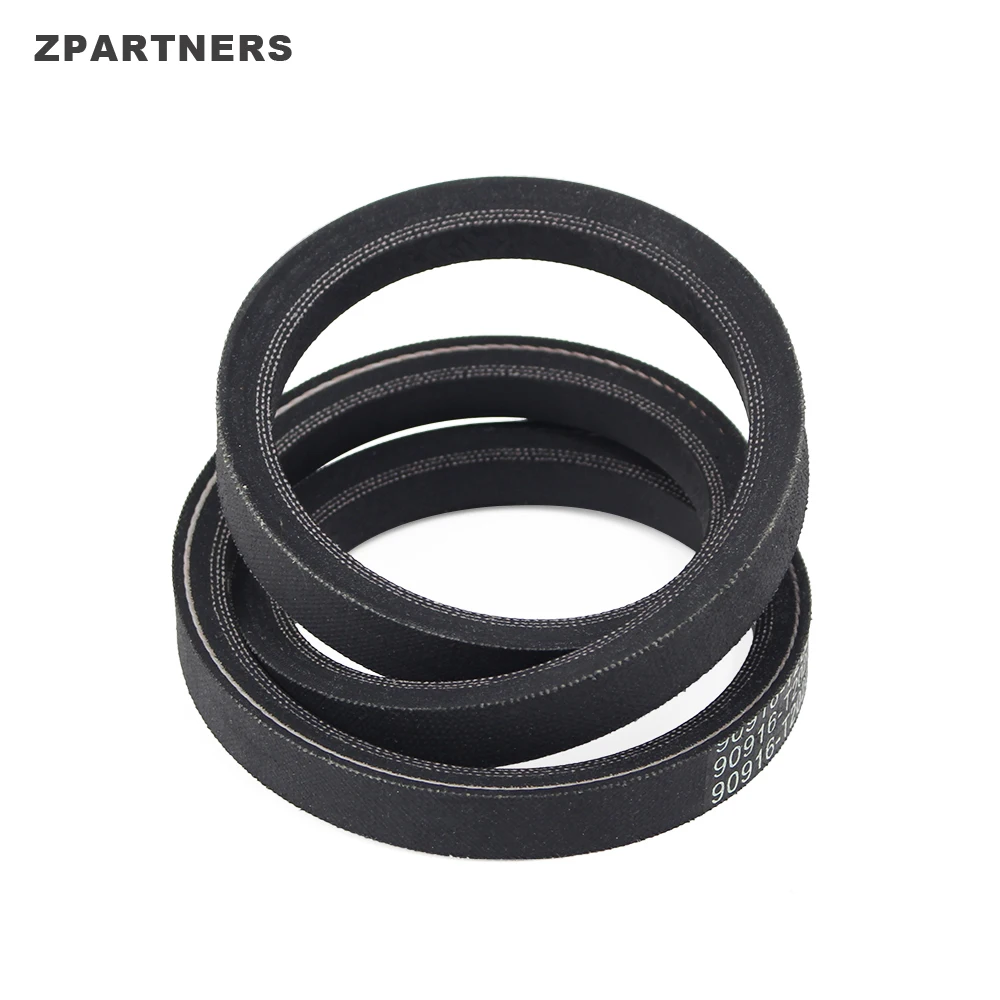 Ремень ГРМ zpartner 90916-T2020 с резиновым покрытием, черный ремень