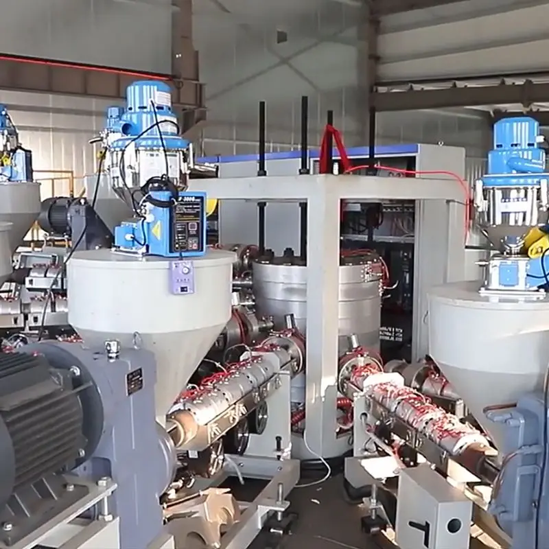 HWYAA Hot sale film making blowing machine plastic polypropylene extrusion blown film machine for extruder pp film