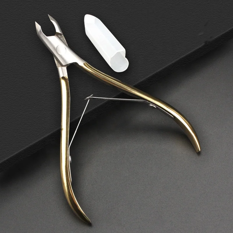 Qianya OEM High quality Stainless Steel Nail Nipper Trimmer Manicure Tools with Double Spring at Home/Spa