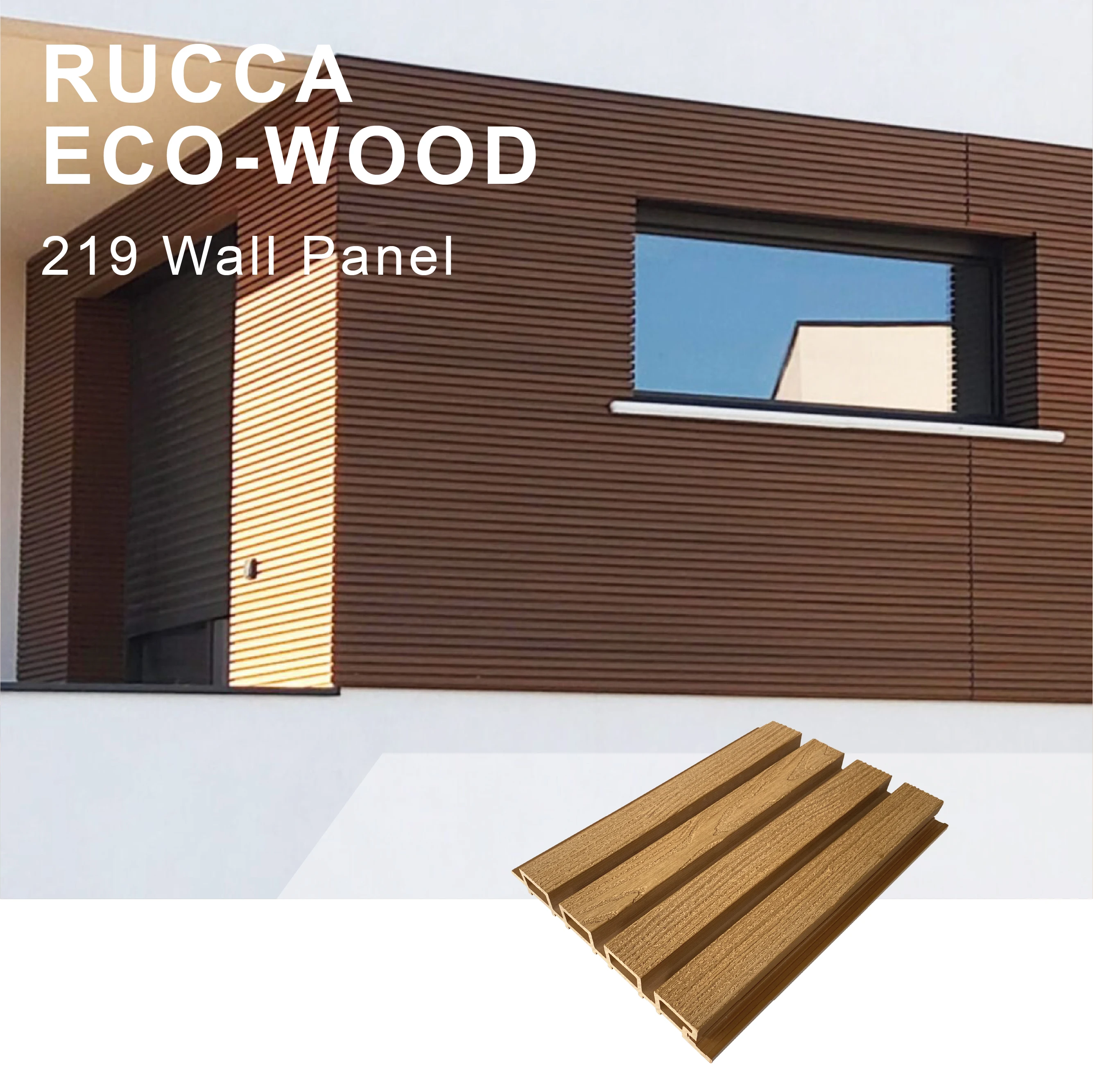 Wholesale wpc great wall panel 219*26mm wpc wall panel