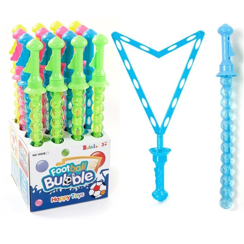 Рекламная детская гигантская Палочка из пузырчатой пленки 46 см, пластиковая пузырчатая трубка, футбольный мяч, Западный пузырчатый меч, игрушка для улицы