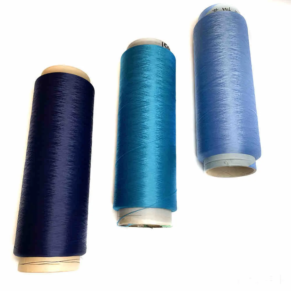 Высокоэластичная полиэфирная спандекс пряжа 20/55/36 с 20D покрытая 55/36 для Бесшовного нижнего белья