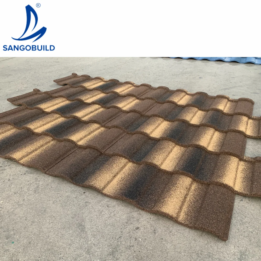 Водонепроницаемая кровельная плитка с покрытием 3 цвета