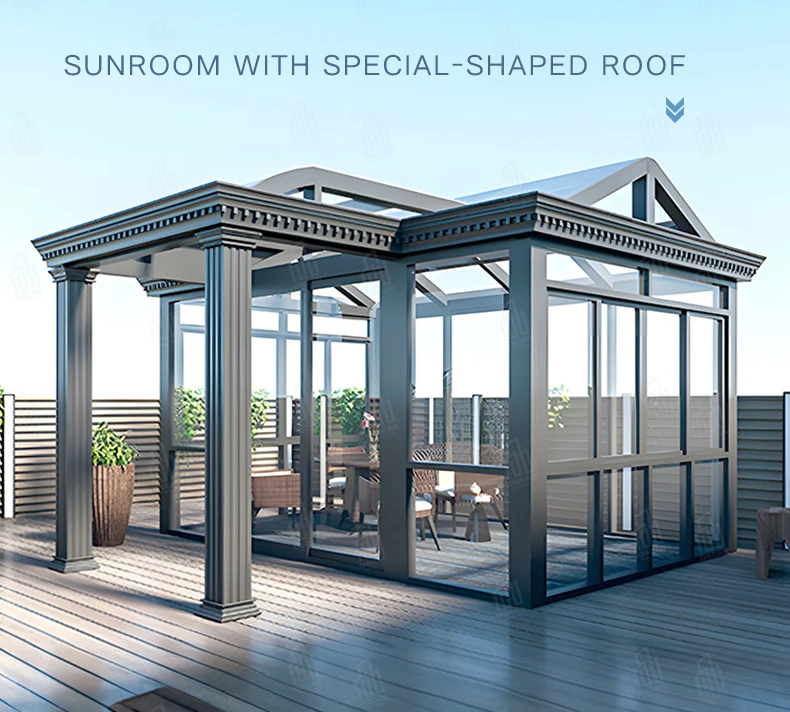 High-Rise Balcony Aluminum Alloy Sunroom Transformation