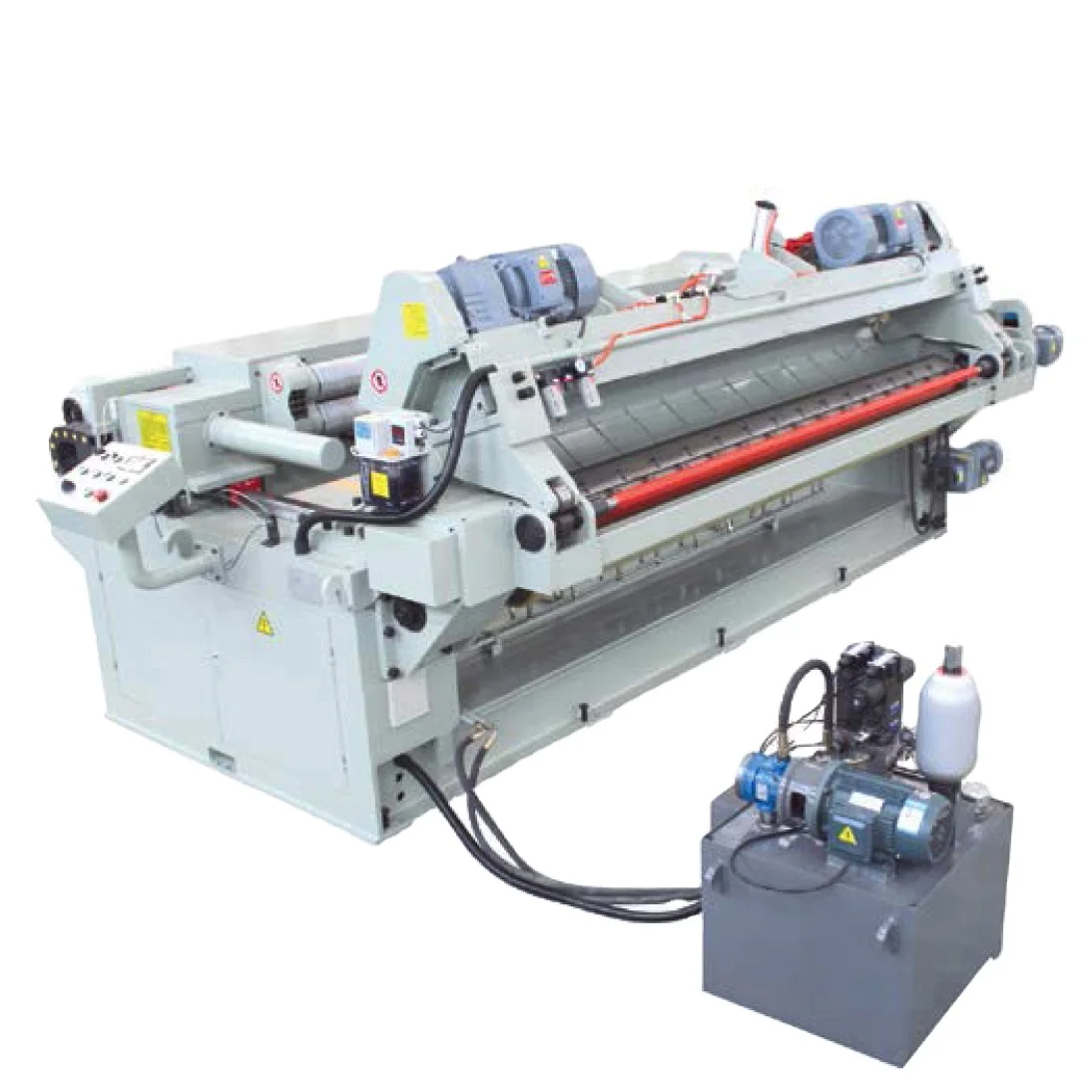 CNC spindleless production line for veneer