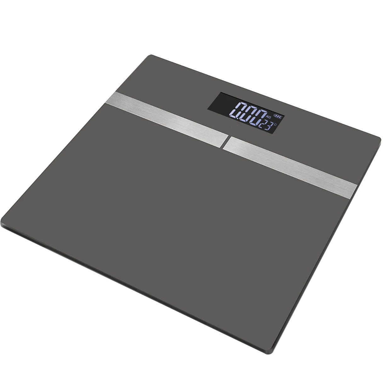 180kg Digital Bluetooth Analysis Bathroom Body Fat Scale LCD Backlit Display 260x260mm Scale Dimension 4mm Thickness