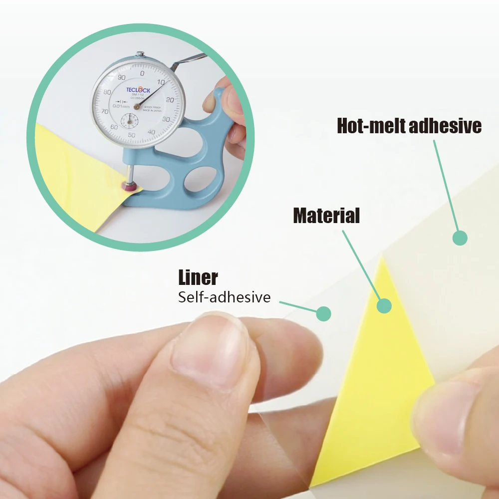 PU Film Self Adhesive Sticker Cutting Permanent Vinyl For Cutter Plotter