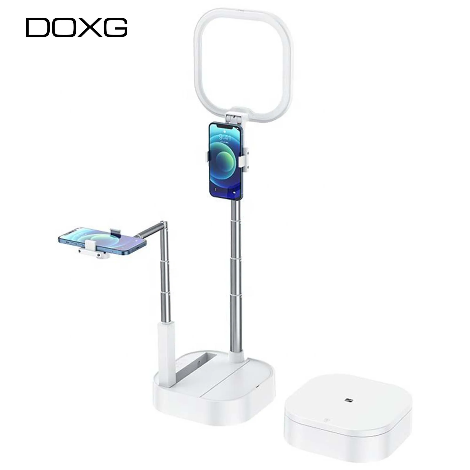 Amazon Portable Tik Tok Youtube Photographic Photo Video Led Fill Light Flexible Selfie Ring Light With Tripod Stand