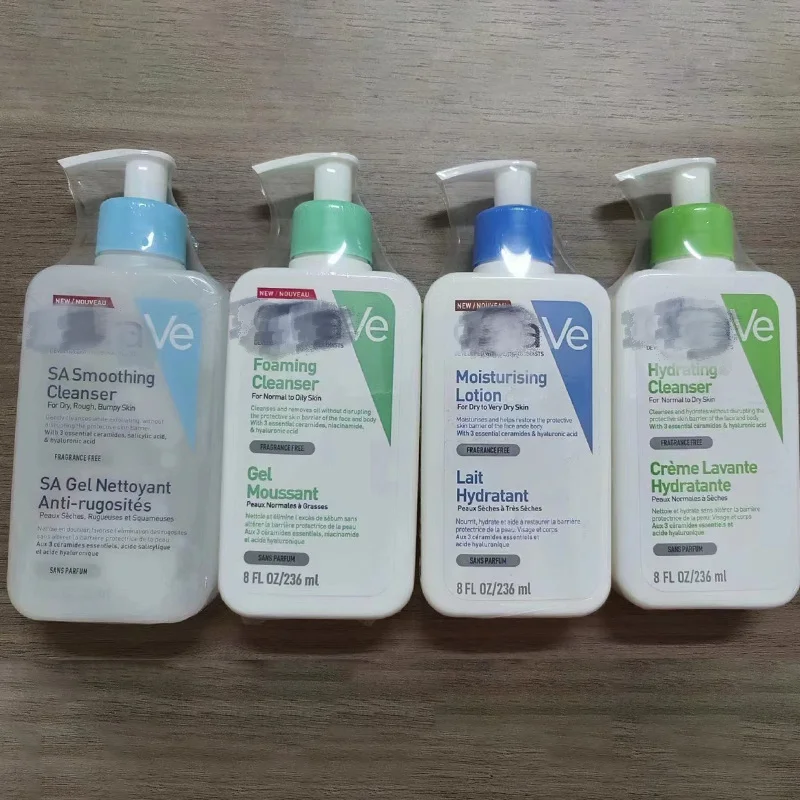 Ceraves Body Moisturizing Lotion Face Blemish Control limpiador exfoliant SA Smoothing Hydrating Foaming Facial Cleanser 236ml