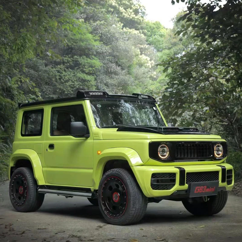 G63 MINI Style Body Kit Tuning Parts for SUZUKI JIMNY JB74 Car Full Car Bumpers Lights