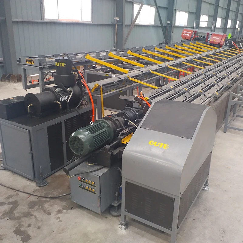 Good Performance High Speed Automatic Cnc Saw Steel Bar Shearing Production Line