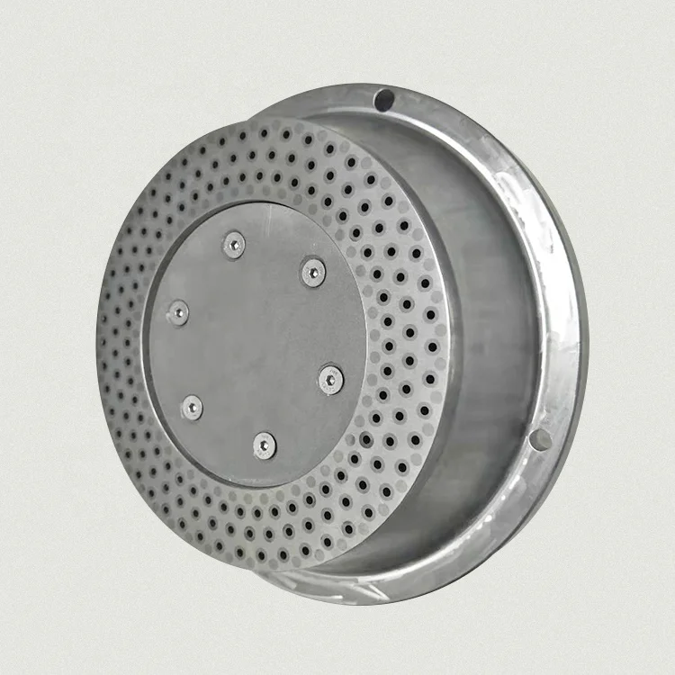 
Newly launched metallic color plastic underwater granulation template 