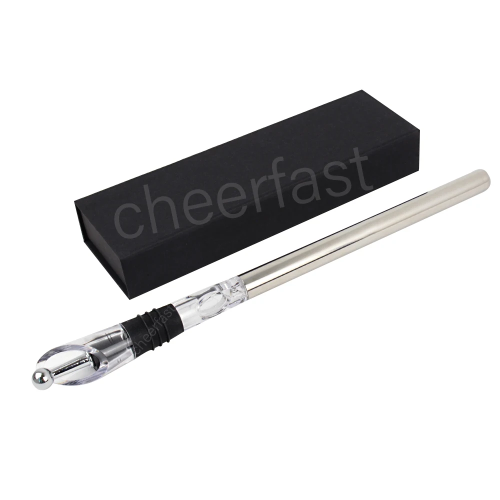 New Arrivals  Red Wine Bottle Cooler Wine Chiller Stick Set And 3-in-1 Stainless Steel Wine Bottle Chilling Stick set