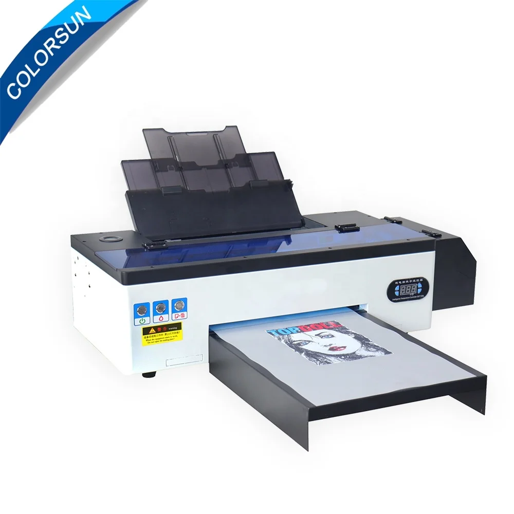 Professional & Senior DTF Printing PET Film R1390 Printer for Any Fabric Tshirt with free