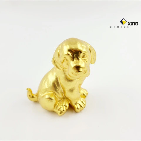 Copper Ornaments for Sale little Labrador  Copper Ornament Golden Colored