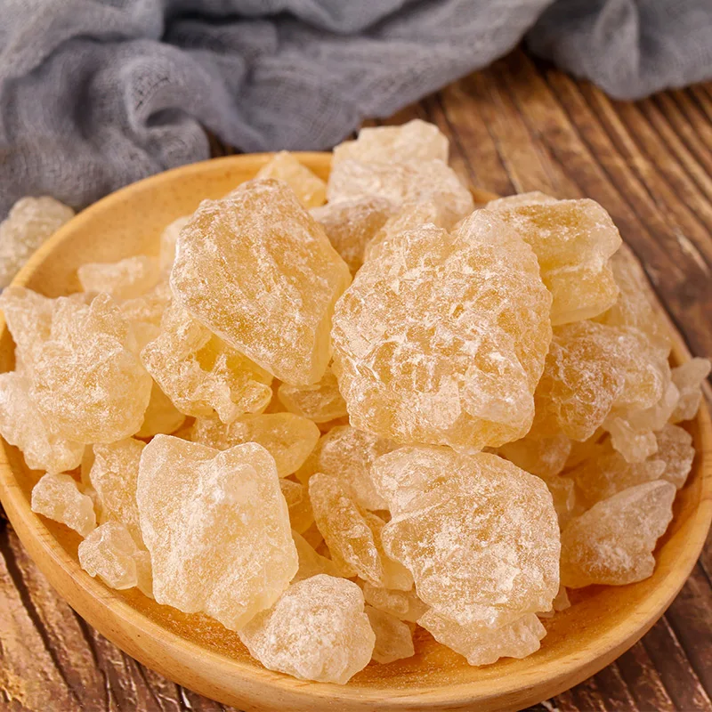 Wholesales Sucre Sugar Yellow Crystal Candy Rock Extracting From Cane Sugar By Chinese Sugar Factory