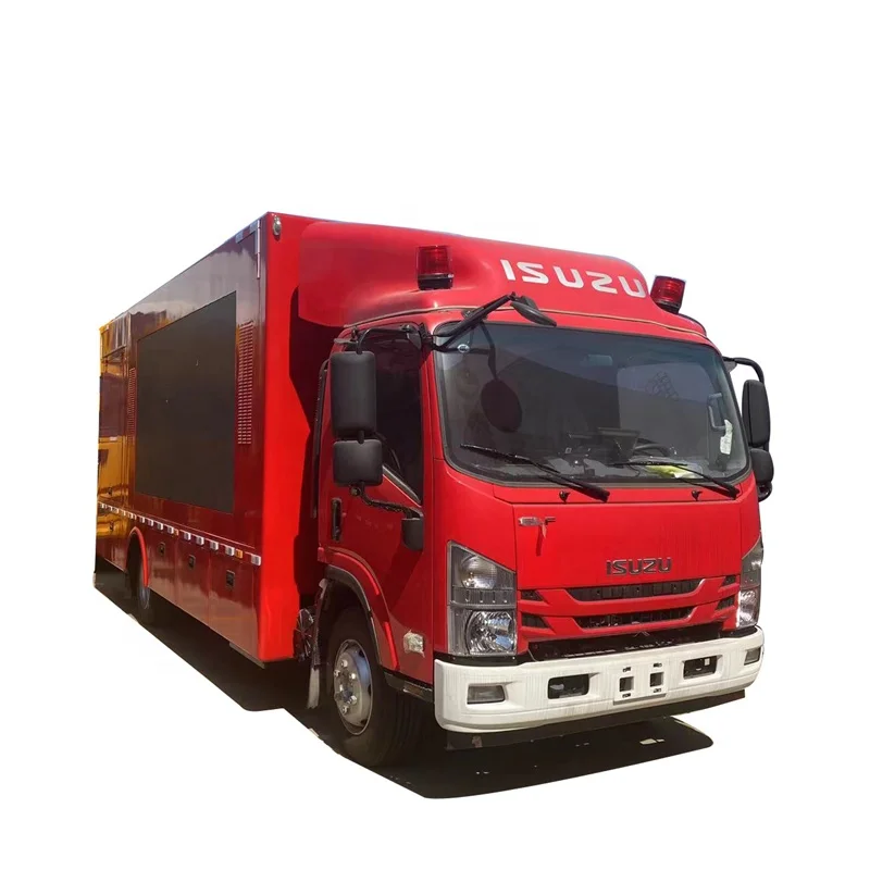 outdoor full color LED advertisement truck