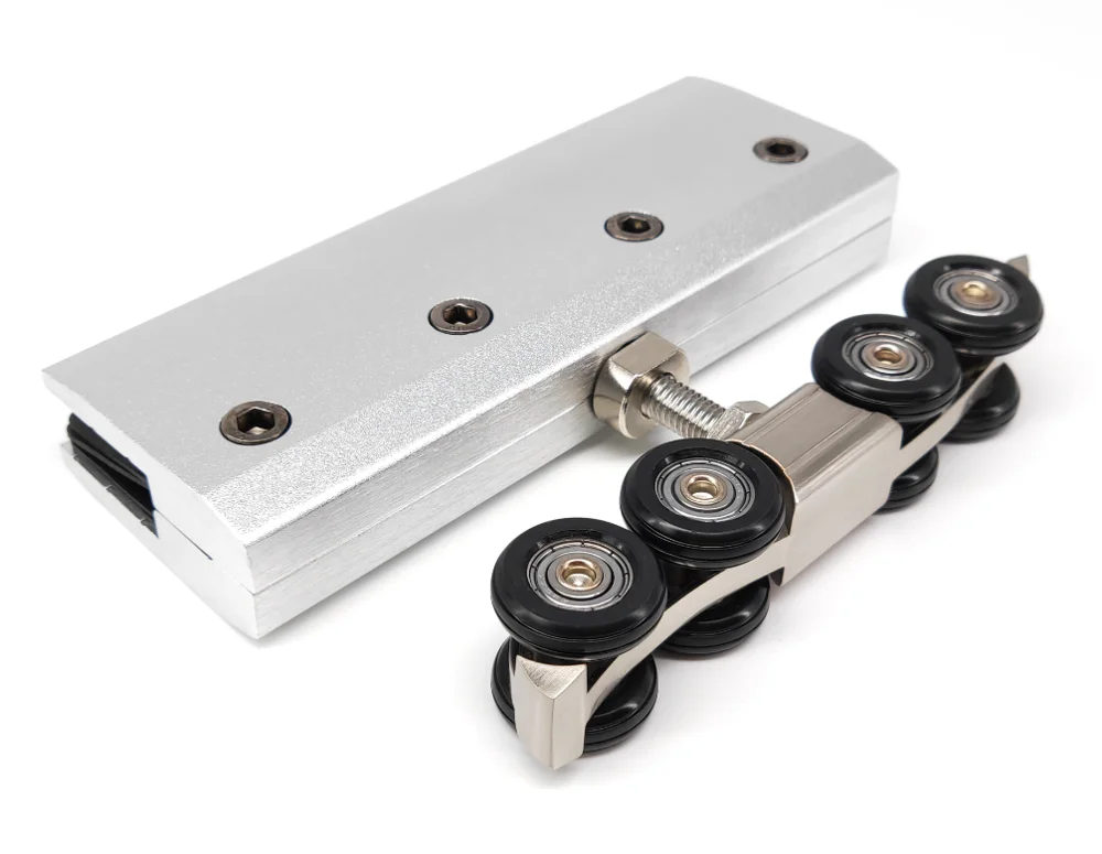 high quality 8 wheel surface finished sliding hanger door roller for shower door