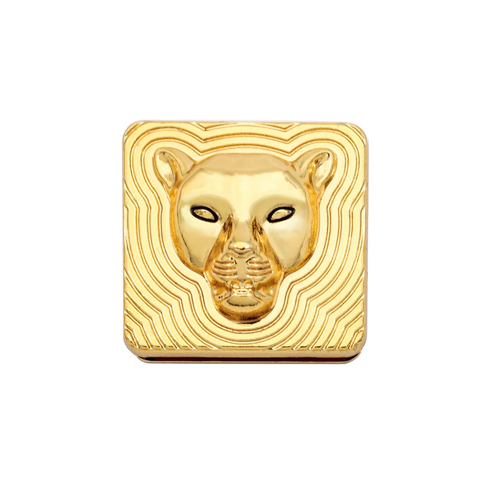 Hot sale die-casting metal bag accessories decoration suitcase parts for bags sign metal  customized zinc alloy sign