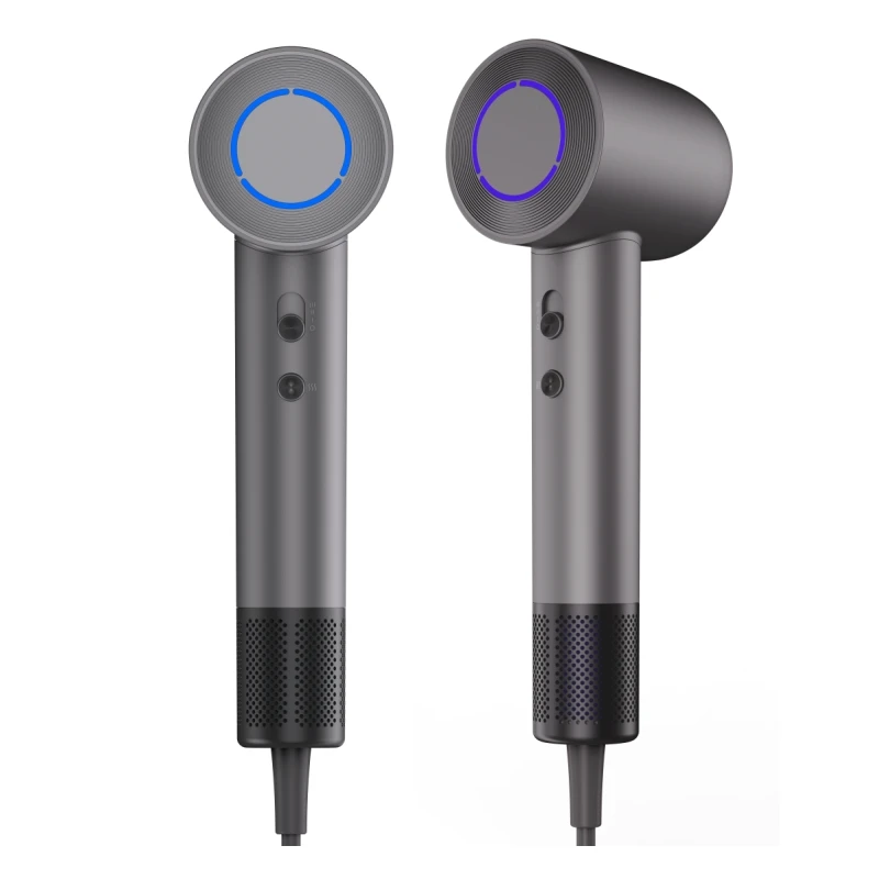 Professional Salon 110000 RPM Ion Hair Dryer Portable Low Noise Magnetic Nozzle Quick Dry Hairdryers And Straightener Set