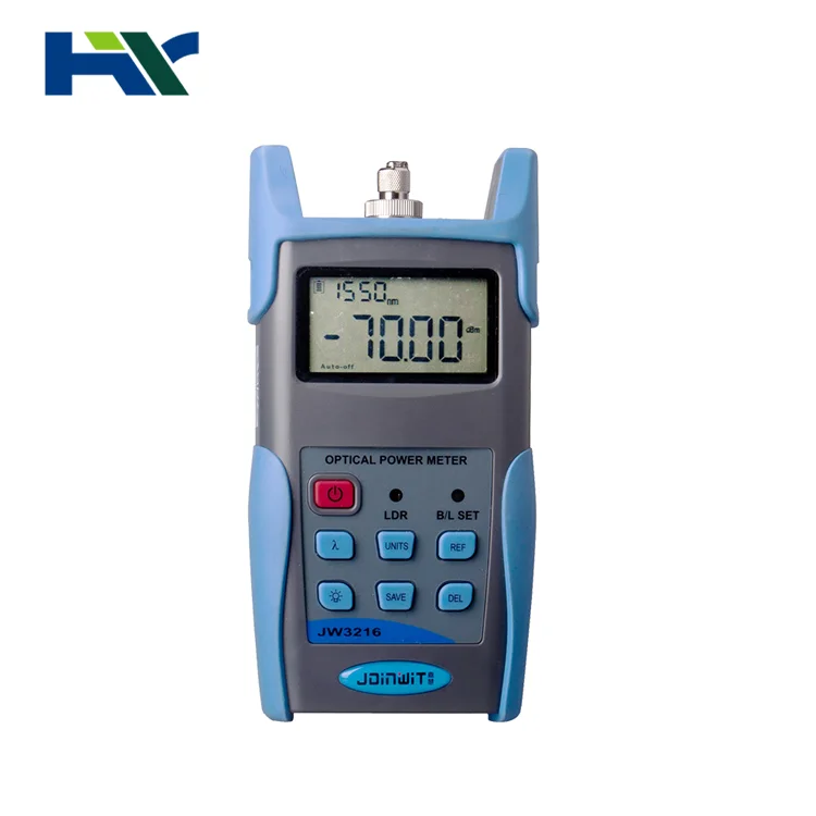 optical laser source power meter JW3216,1310nm/1490nm/1550nm/1625nm wavelength identification Optical Power Meter Price
