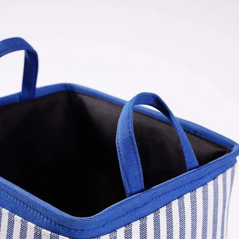 Cheap Fabric  woven Foldable storage basket empty gift baskets for gifts handmade