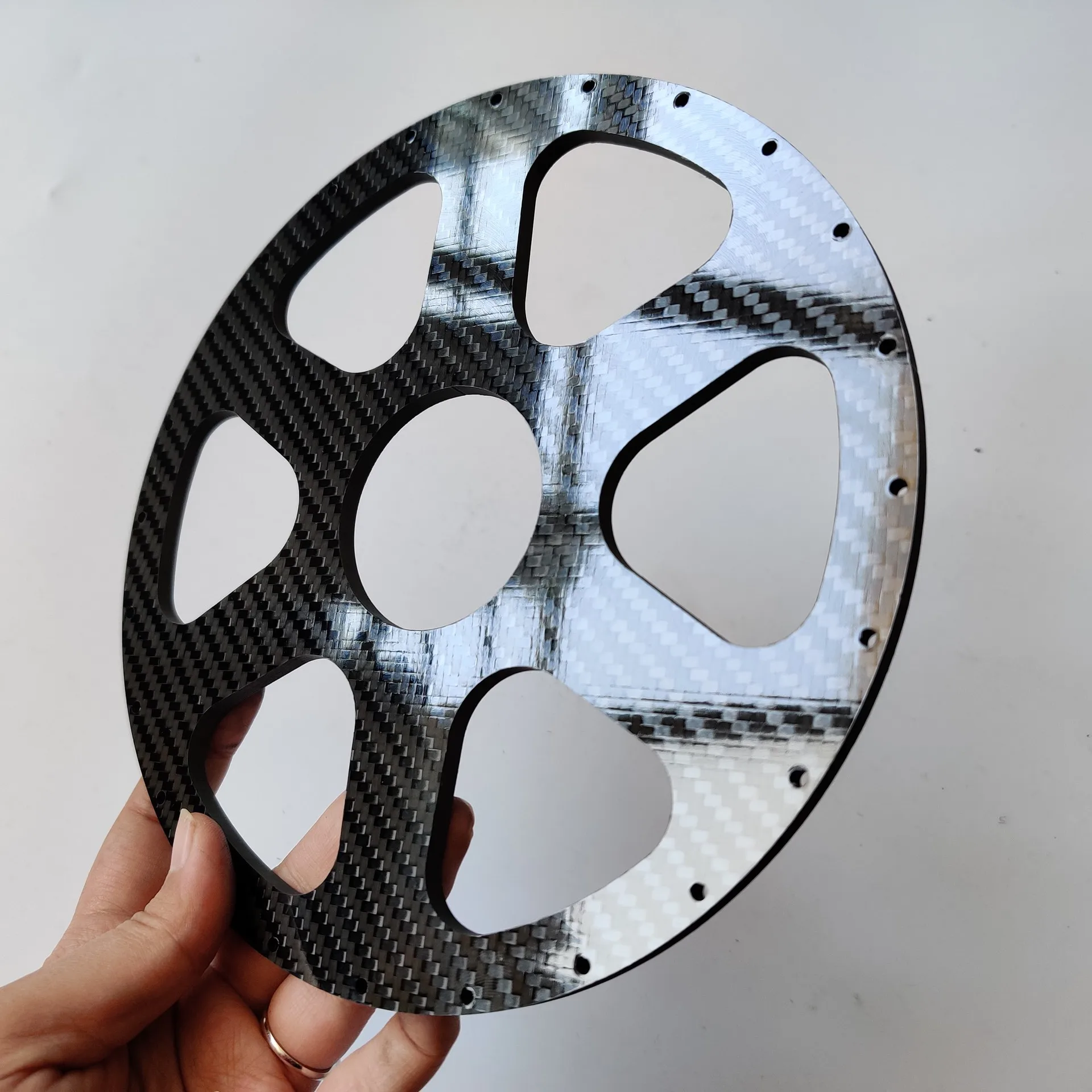 Hight quality Custom mini carbon fiber plate sheet tubes parts with laser cnc cutting service