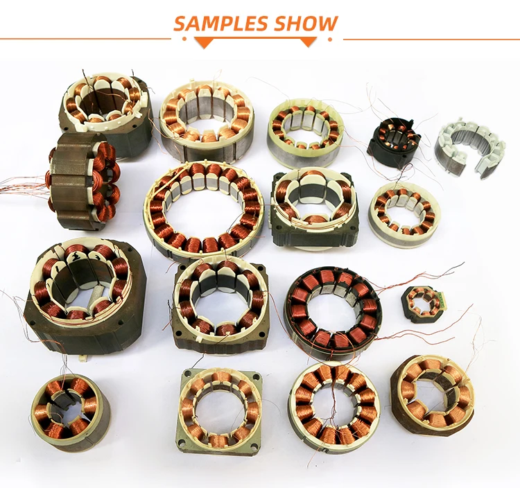 SMG unfolded stator winding machine for linear motors and fan motors
