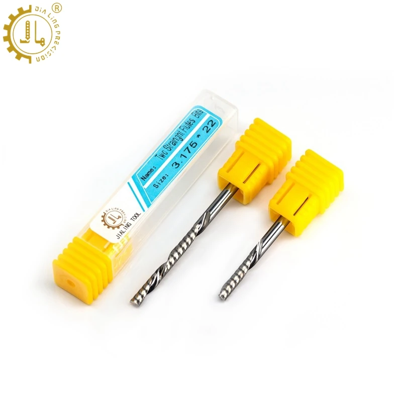 4 мм 6 мм Спираль Фрезы для контурной обработки 3,175 мм фрезы Резак спиральный твердосплавное гравировальное лезвие Одна Флейта вниз Отрежьте Концевая фреза