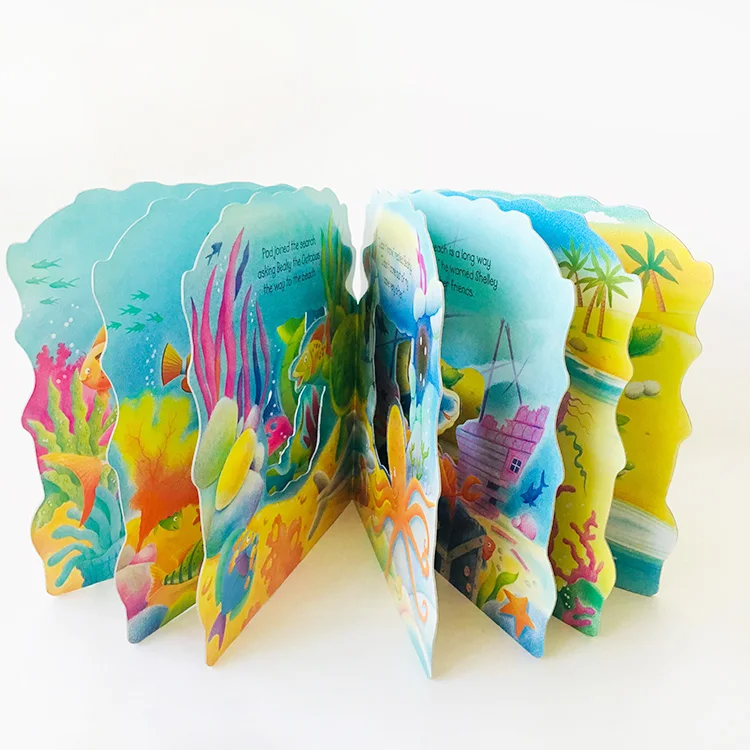 china manufacturers custom personalized child board book printing service