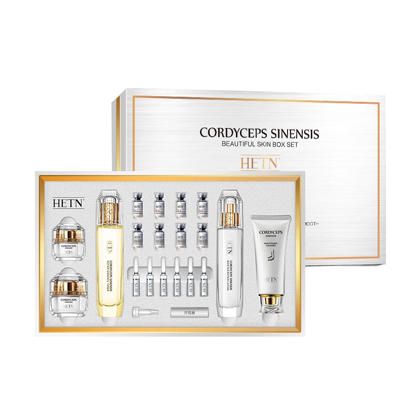 Moisture balance   skin care set facial cleanser oem  korean  care set beauty whitening facial skin care set