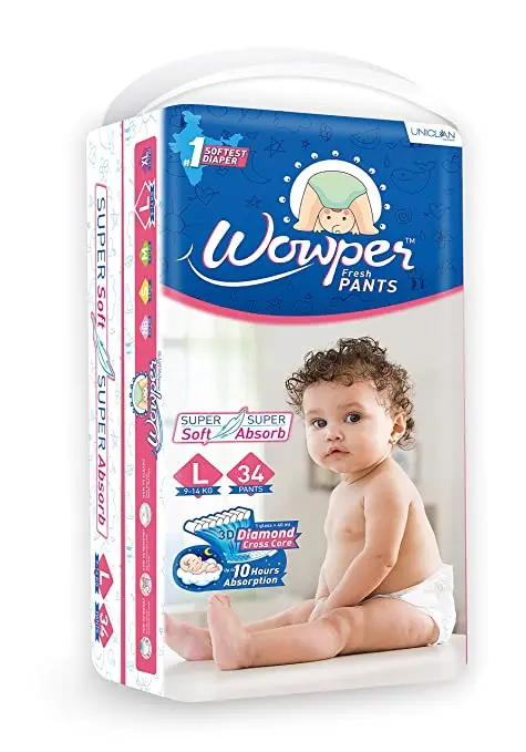 Printing Disposable LDPE Custom Diaper Plastic Bag