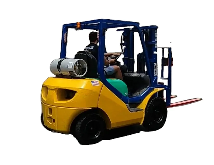 Used FG25-16 LPG Forklift Original Japanese Handling lifting Machinery 2.5Ton wheeled moving type  Forklift for sale